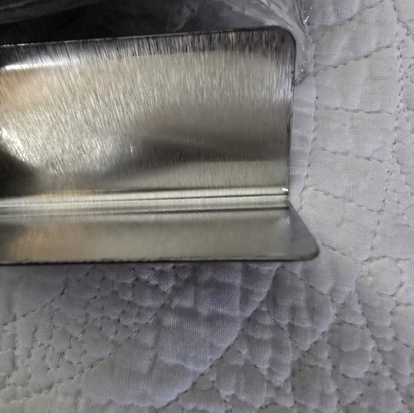 Stainless Steel Table Tent Sign Combo 3"x 1.5" - Picture 5 of 6